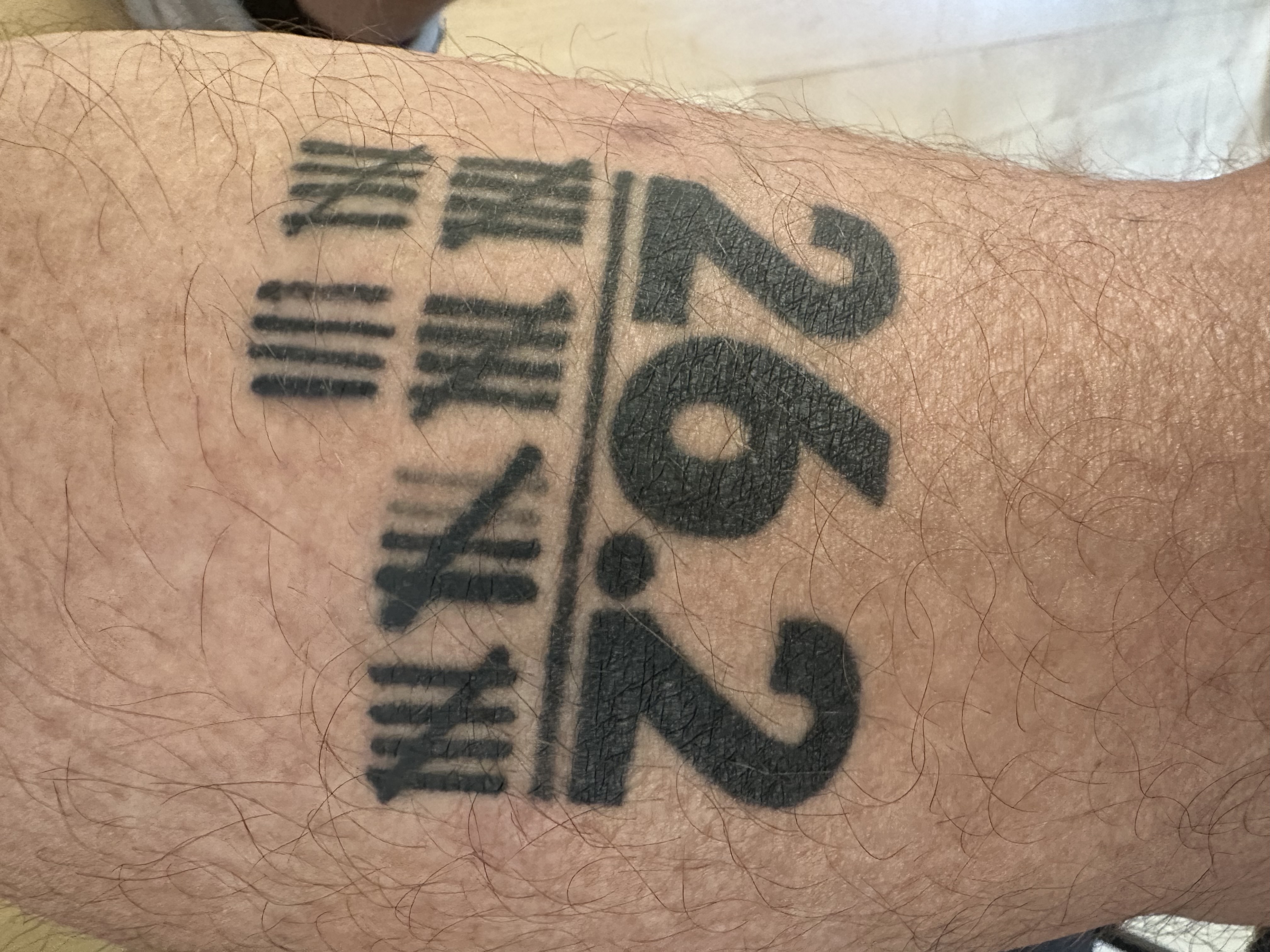 Matt Coneybeare - Marathon 29 - Tattoo