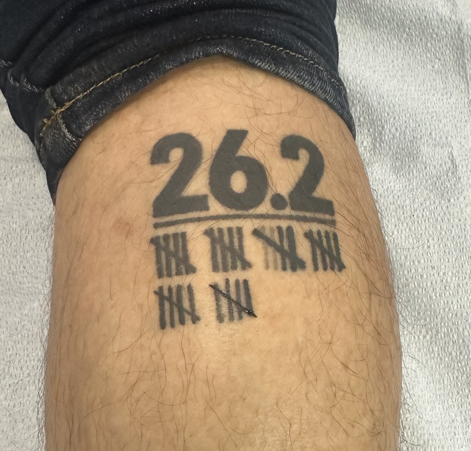 Matt Coneybeare - Marathon 30 - Tattoo