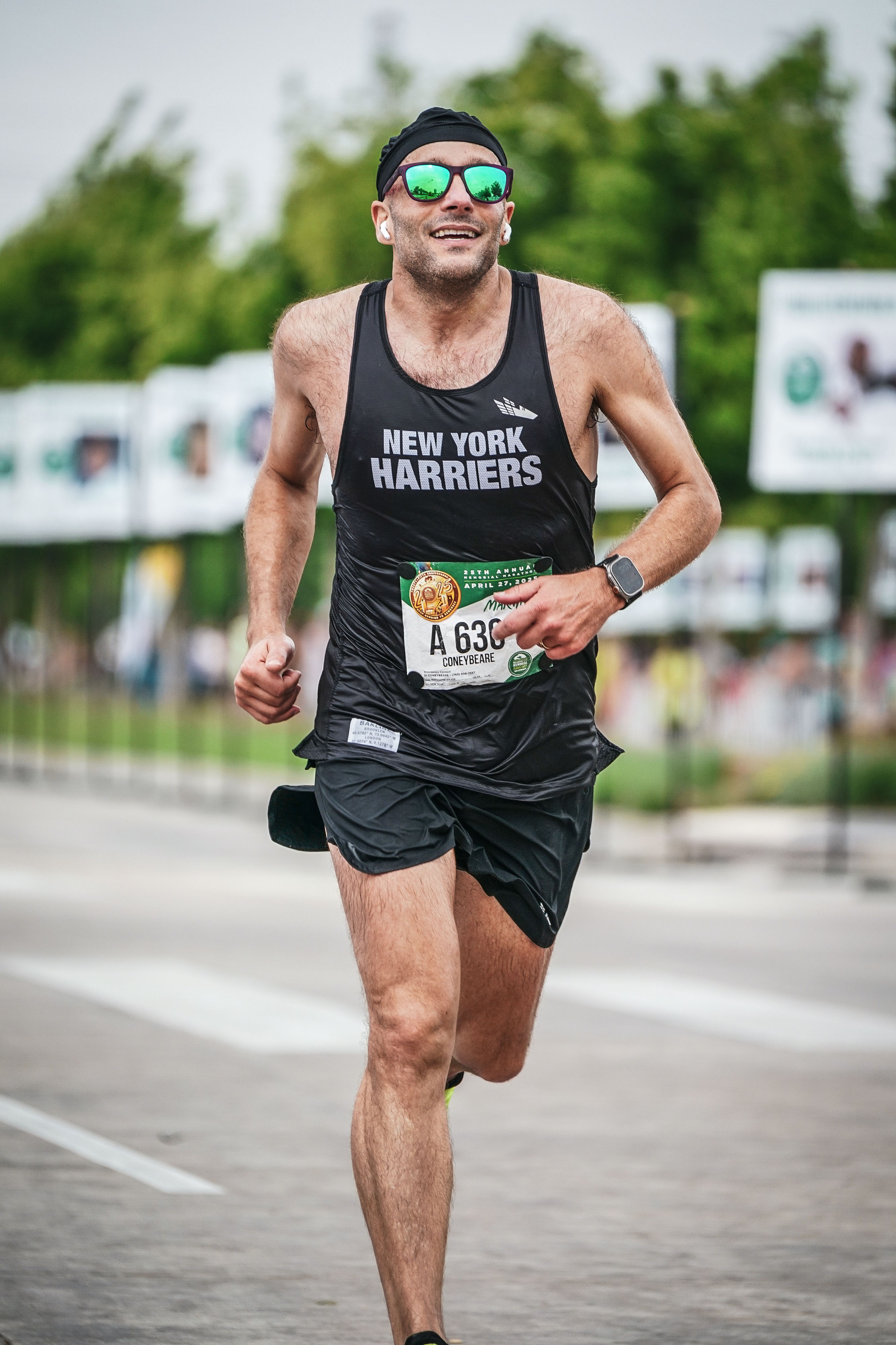 Matt Coneybeare - Marathon 36 - Course Run