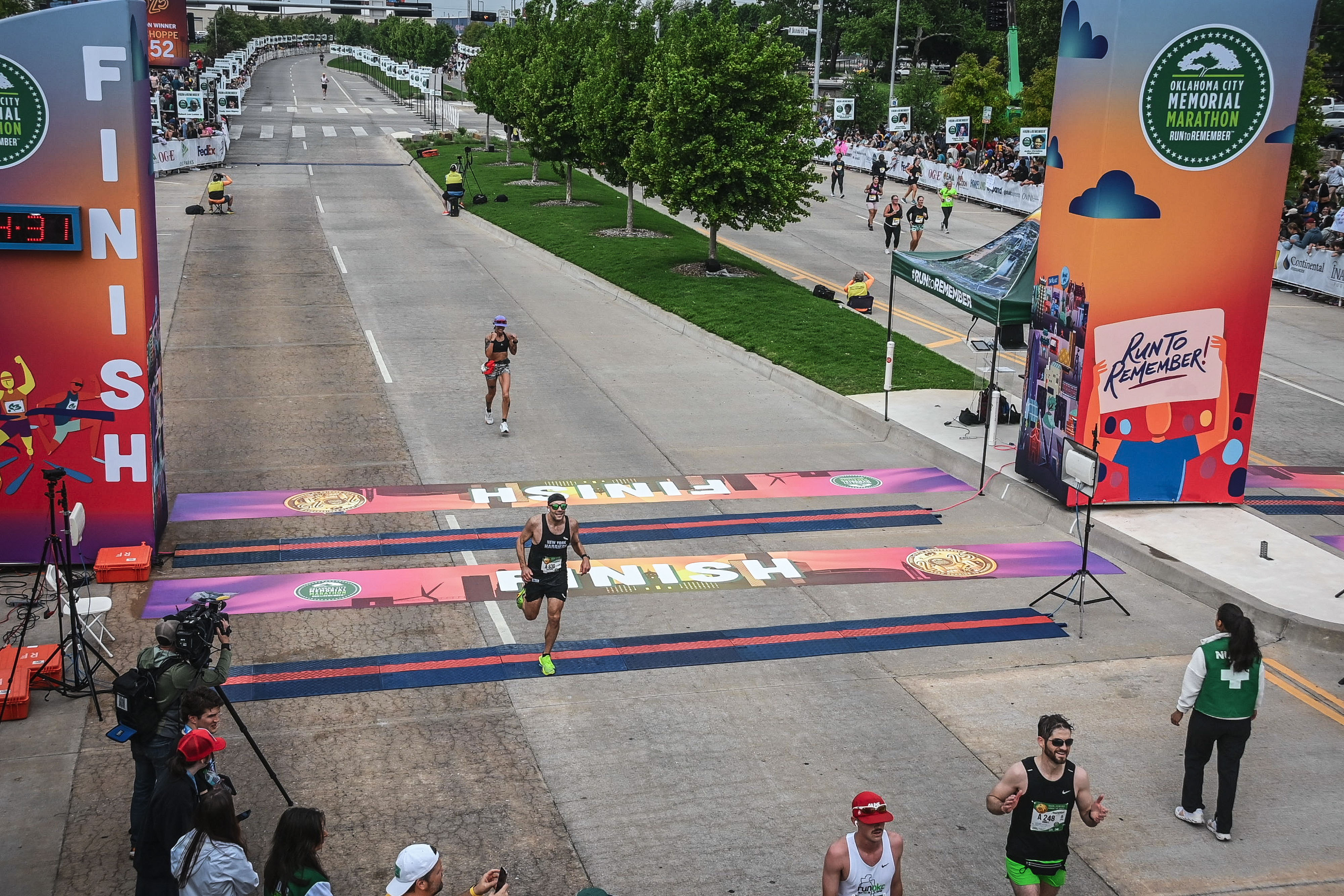 Matt Coneybeare - Marathon 36 - Finish