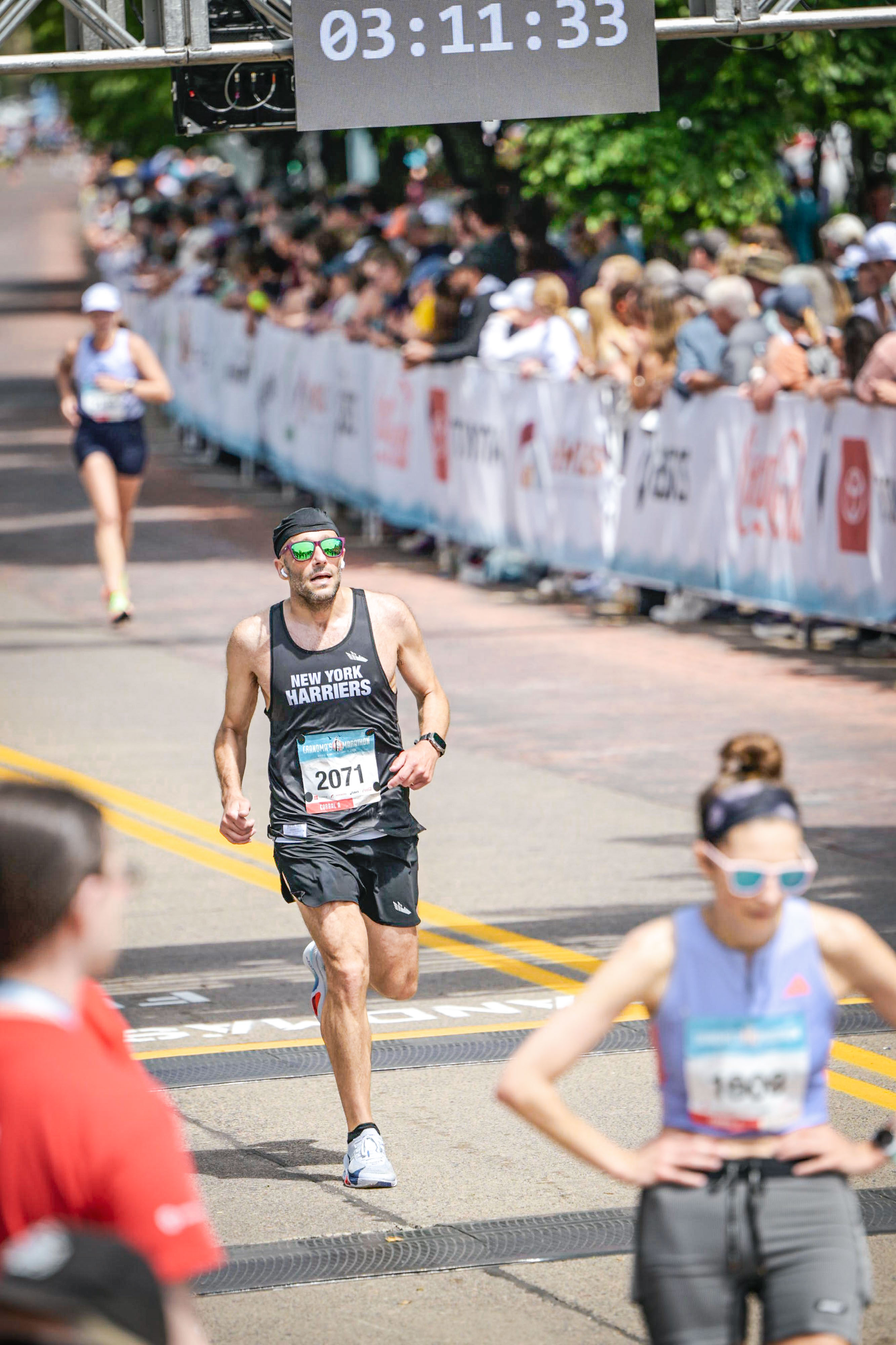 Matt Coneybeare - Marathon 37 - Finish