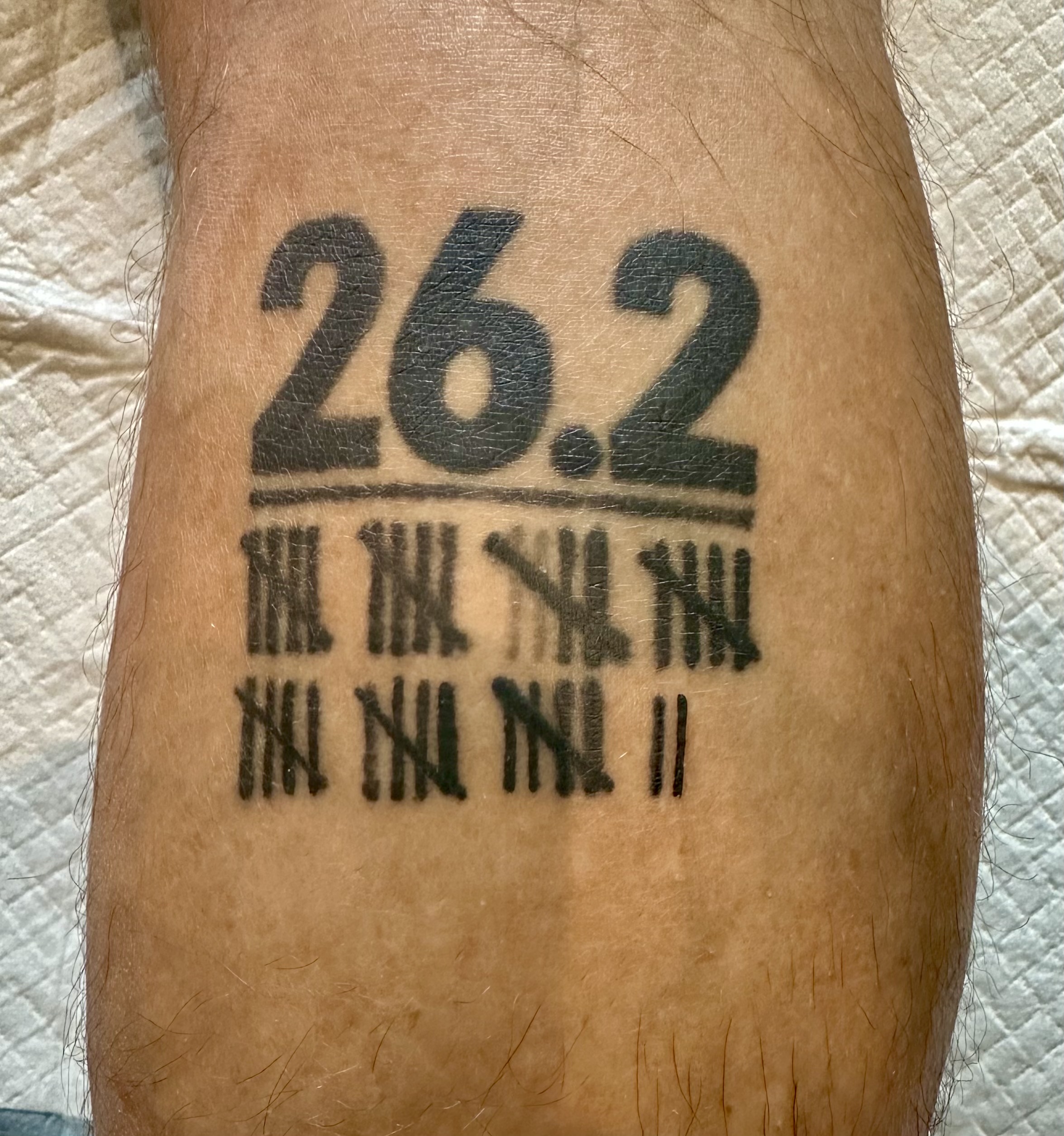 Matt Coneybeare - Marathon 37 - Tattoo