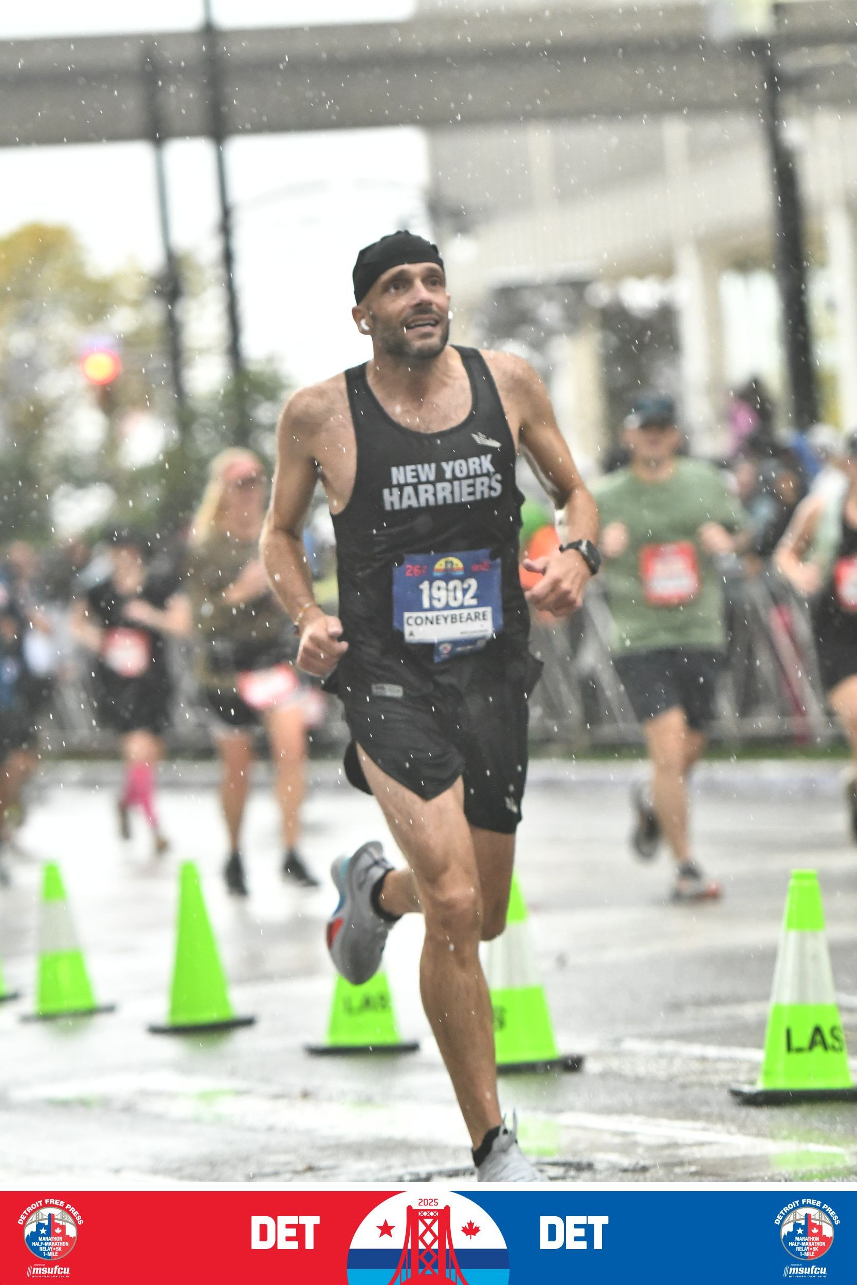 Matt Coneybeare - Marathon 38 - Race Rain
