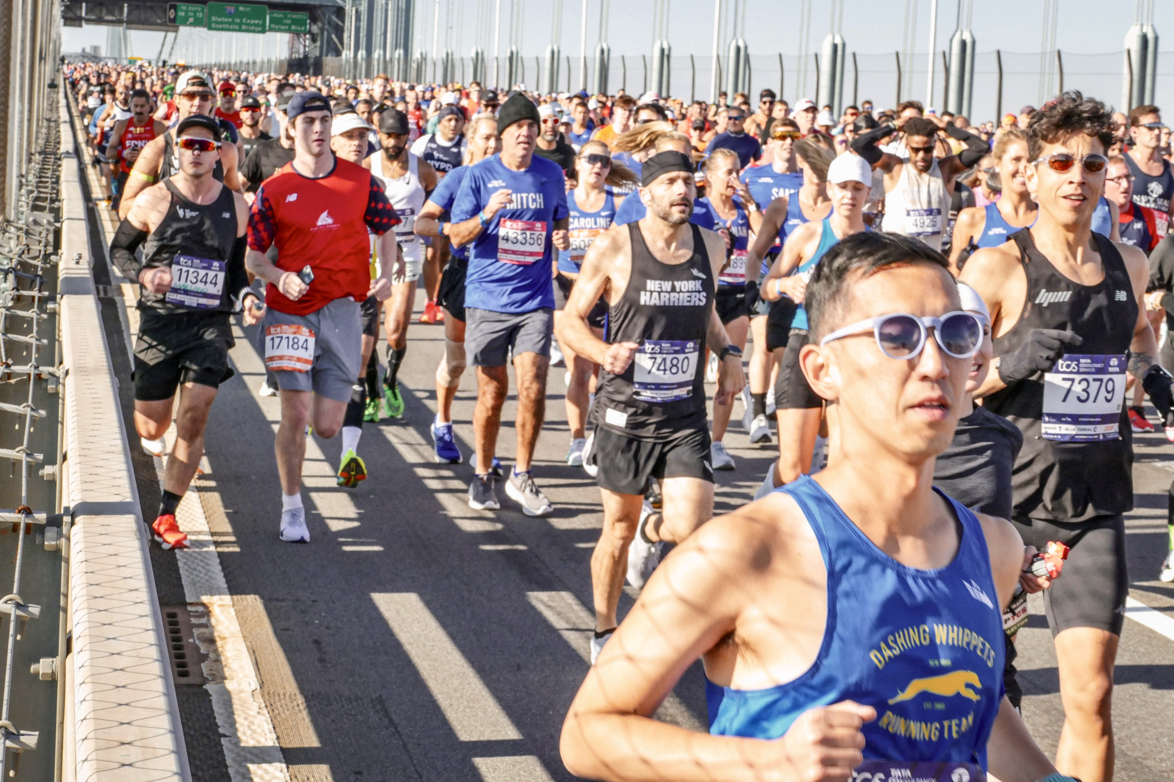 Matt Coneybeare - Marathon 39 - 2025 NYC Marathon - Verrazzano Bridge