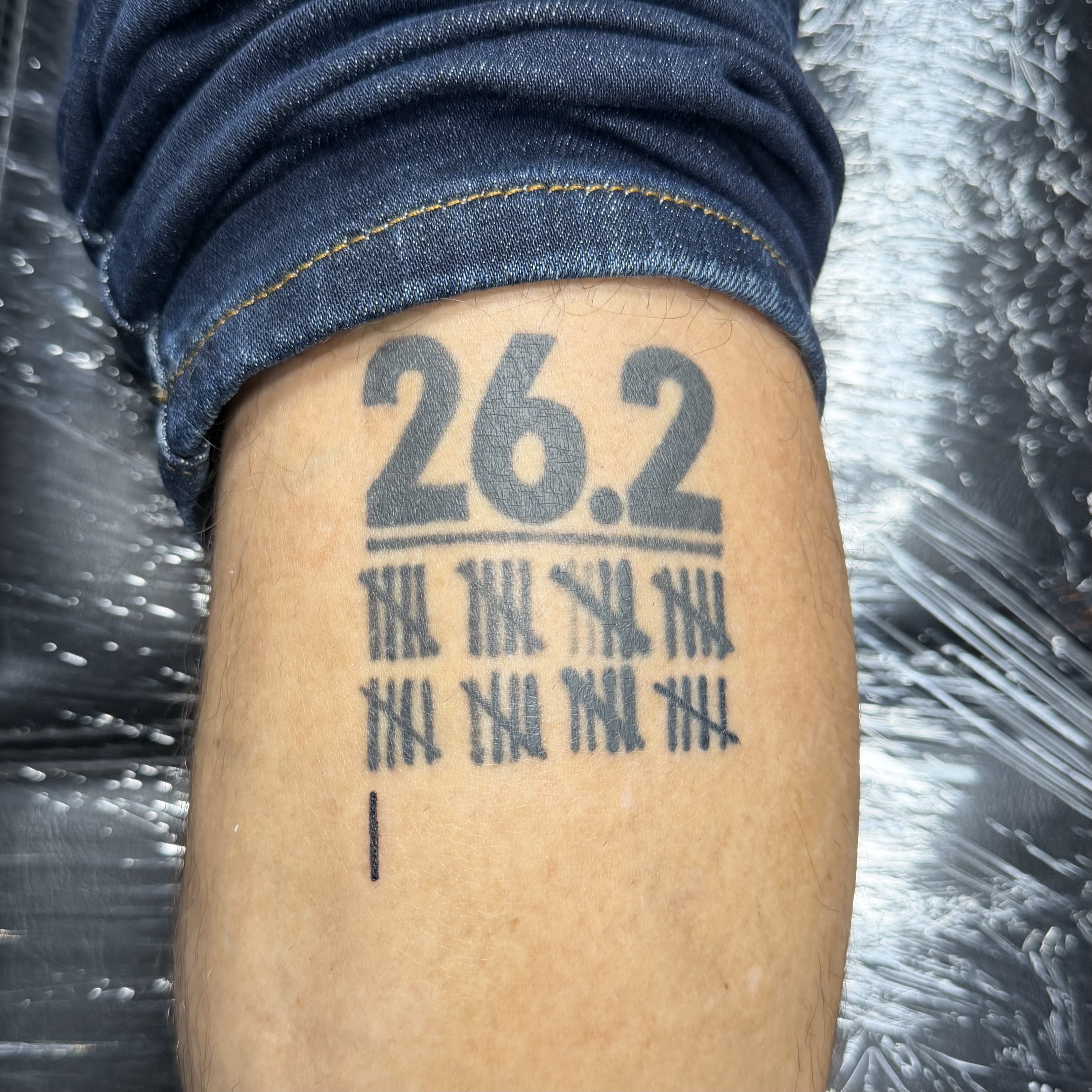 Matt Coneybeare - Marathon 41 - Big Beach Marathon - Gulf Shores, Alabama - Tattoo