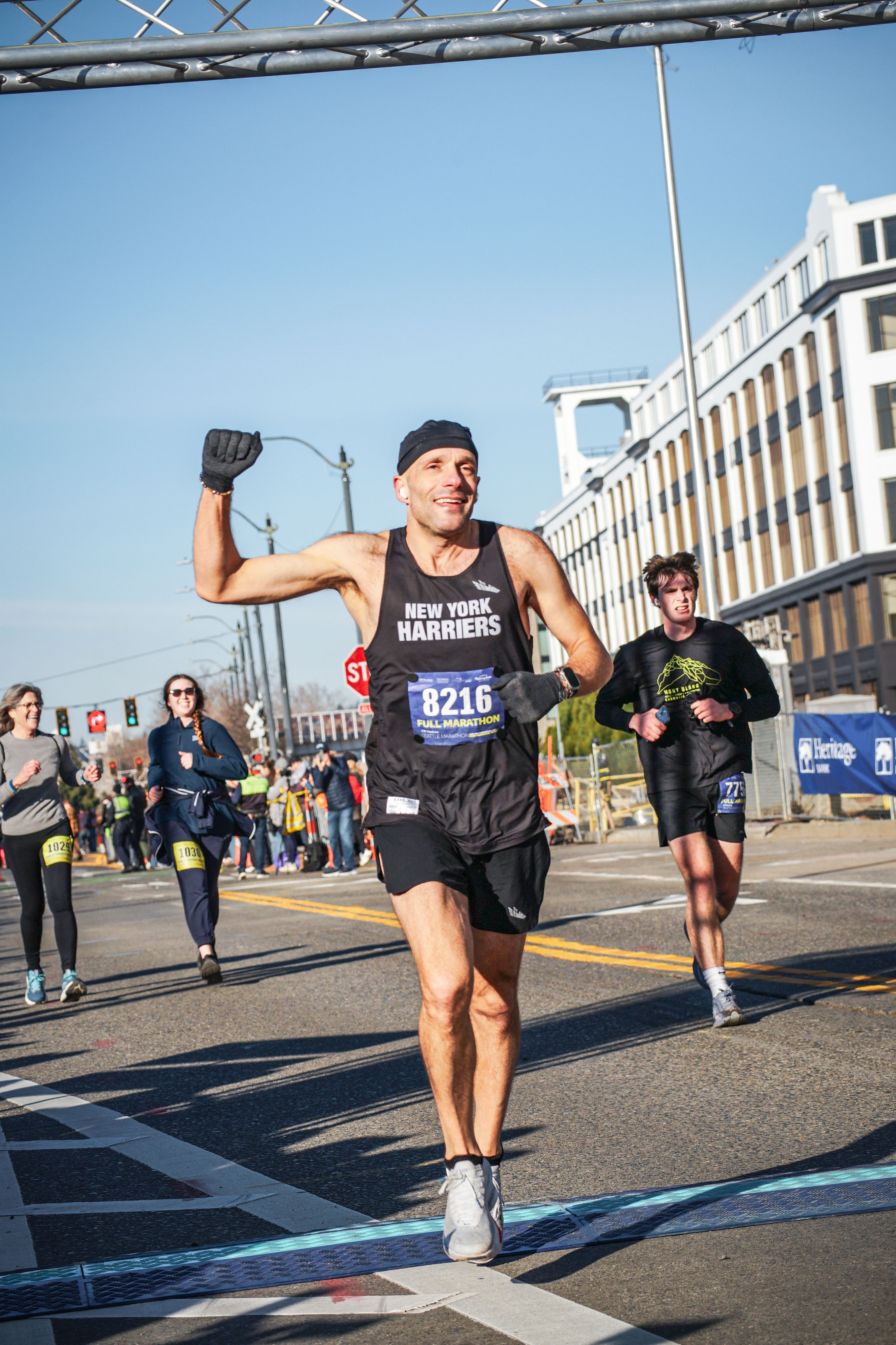 Matt Coneybeare - Marathon 40 - Seattle - Finish